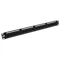 ACT PP1001 24 prievadų neekranuotas CAT5E skydelis