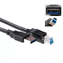 USB laidas ACT USB 3.2 Gen1 A kištukas - USB B kištukas 3,00 m