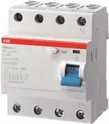 ABB STOTZ-KONTAKT ABB 2CSF204101R3250 Automatinis jungiklis su liekamosios srovės apsauga