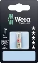 Wera Phillips-Bit PH 2 3851/1 TS SB SiS nerūdijančio plieno antgalis D 6,3 mm 1 vnt. (05073611001)
