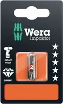 Wera 851/1 IMP DC Phillips atsuktuvų antgalis PH 2