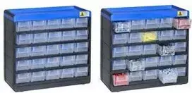 allit VarioPlus Pro 464620 modulinė dėžė smulkioms detalėms 29/50 stalčių, 300 x 285 mm
