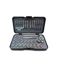 47-in-1 Multifunctional Ratchet Screwdriver & Wrench Set black