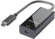 PureLink iSeries – USB/DisplayPort adapteris – USB-C (kištukas) į Mini DisplayPort (lizdas) – 10 cm – 2160p palaikymas – juoda