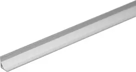 LED juostos kampinis aliuminio profilis EUROLITE 51210875 sidabrinis, 2 m
