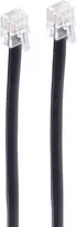 Telefono laidas ShiverPeaks BS70086-6/6 6 m Juodas