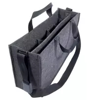 Petinė kuprinė Sigel BA411 pilka veltinio, unisex, didelė