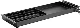SpeaKa Professional SP-10938492 stalčius po stalu 740 mm x 449 mm užrakinamas aukštis iki 50,8 mm juodas (SP-10938492)