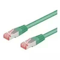 Wentronic Goobay CAT 6 Patch Laidas, S/FTP (PiMF), Žalias, 30 m - LSZH Be Halogenų, Varis (68297)