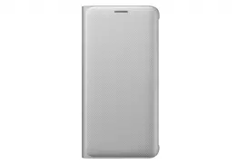 Samsung EF-WG928 dėklas Samsung Galaxy S6 Edge+ su kortelių laikikliu Sidabrinis
