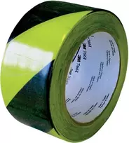 PVC žymėjimo juosta 3M 766i, 33 m × 50 mm, juoda/geltona