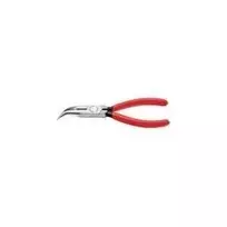 Knipex replės plokščiu galu 160 mm plokščios/apvalios 40 laipsnių, su srieginiu strypu ir rutuliniu gaubteliu