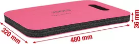 Apsauginis mechaniko kilimėlis ks tools 500.8040 L480×P320×A36 mm