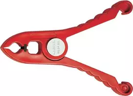 Kabelio spaustukas Knipex 98 64 02 raudonas