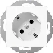 Jung SCHUKO kištukinis lizdas 16A 250V 45 laipsnių A 520-45 KI WW (A520-45KIWW)