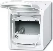 Busch Jaeger 1758 WN-54 kištukinis lizdas baltas (1724-0-4264)