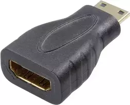 SpeaKa Professional HDMI adapteris [1x HDMI-kištukas C Mini - 1x HDMI-lizdas] Juodas, paauksuoti kontaktai (SP-7869908)
