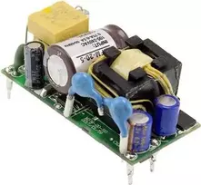 MEAN WELL MFM-20-12 AC/DC atviro rėmo maitinimo bloko modulis, 12 V DC, 1,8 A, reguliuojamas išėjimas
