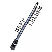 Hama 00186404 skystinis termometras aplinkos temperatūrai matuoti, juodas