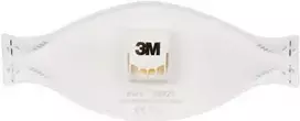 3M Aura 9322+ daugkartinis respiratorius FFP2 su vožtuvu