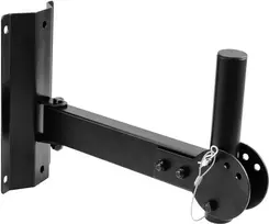 Sieninis laikiklis Omnitronic WH-1L, fiksuotas garsiakalbiams, maks. apkrova 25 kg