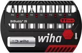 Bitų rinkinys Wiha SB 7945TY-904 — 8 vnt., preciziniai atsuktuvų antgaliai