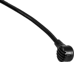 Belaidė ausinė mikrofono sistema Omnitronic UHF-E serija juoda
