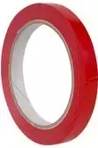 Pakavimo juosta agipa 12 mm x 66 m PVC raudona – maišelių sandarinimui, 1 vnt
