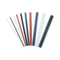 Fellowes plastikiniai įrišimo segtuvai – 10 mm, 30 cm, 21 žiedai, A4 (210 x 297 mm), 55 lapams, mėlyni, 100 vnt.