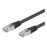 Wentronic Goobay CAT 5e Patch laidas, F/UTP, juodas, 5 m - CCA vario mišinys (68662)