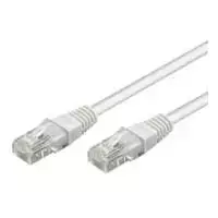 Wentronic Goobay CAT 5e jungiamasis laidas, U/UTP, baltas, 50 m – CCA vario mišinys (68509)