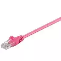 Wentronic Goobay CAT 5e Patch Laidas, U/UTP, Violetinė, 2 m - CCA Vario Mišinys (95226)