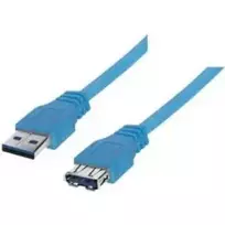 ShiverPeaks BS77132 USB 3.0 prailginimo kabelis, 1,8 m, iš USB-A kištuko į USB-A lizdą, 3.1 Gen 1