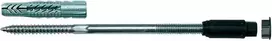 FISCHER Thermax 10/120 plieninis cinkuotas srieginis strypas su nailono įvore 10 mm