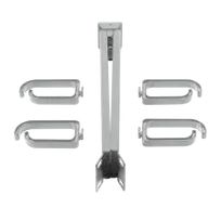 LogiLink - stovo kabelių tvarkymo juosta - šviesiai pilka, RAL 7035 - 1U - 48,3 cm (19 inch)