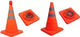 Sulankstomas kelio kūgis IWH 540320 – Plastikinis, lengvai sulankstomas