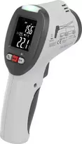VOLTCRAFT IR-SCAN-350RH/2 infraraudonųjų spindulių termometras, optika 20:1, -50 iki +380 °C, taškinis skaitytuvas