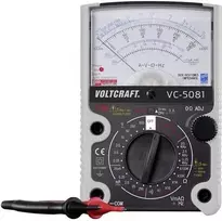 VOLTCRAFT VC-5081 Rankinis analoginis multimetras CAT III 500 V