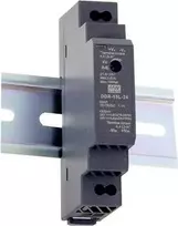 MEAN WELL DDR-15G-3.3 maitinimo adapteris 15W, 3,3V, DIN bėgelis, RoHS sertifikuotas
