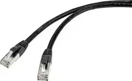 Renkforce RF-4538212 tinklo kabelis juodas 40 m Cat6a S/FTP (S-STP) (RF-4538212)