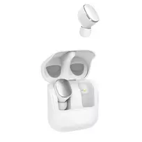 Hama Spirit Pure belaidės ausinės į ausis, skirtos skambučiams ir muzikai, Bluetooth, baltos