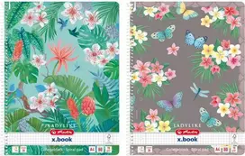Spiralinis bloknotas Herlitz A4 Ladylike 80 lapų languotas popierius