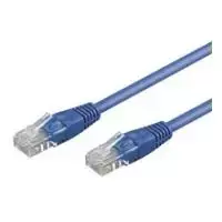 Wentronic Goobay CAT 6 Patch laidas, U/UTP, mėlynas, 15 m - CCA vario mišinys (68447)