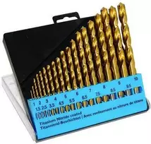 Grąžtų rinkinys c.k tools T3291 – 19 vnt. HSS TiN dengti grąžtai metalui ir bendriems darbams
