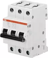 Automatinis jungiklis ABB 4A S203-C4 pro M 3-pol. 6kA (2CDS253001R0044)