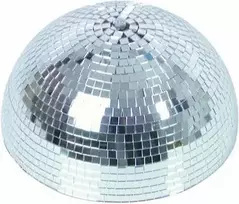 Eurolite Mirror Half Sphere 30 cm EUROLITE dekoratyvus pusrutulio formos veidrodis apšvietimui ir efektams