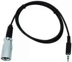 EUROLITE DMX adapteris — 1x 3,5 mm lizdas į 1x XLR jungtį