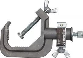 Teatro kabliukas EUROLITE TH-90 sidabrinis, suderinamas su traverse (modelis 58000720)
