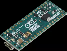 Arduino Mikrovaldiklio plokštė, Micro be jungties ATmega32u4 (A000093)