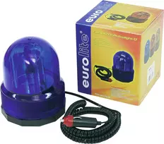 EUROLITE policinis žibintas COL-1221 – 12 V, 21 W, mėlynas besisukantis švyturėlis